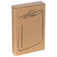 Vorschau: Flachmann aus Edelstahl, 237ml Vorschau: Flachmann aus Edelstahl, 237ml