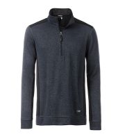 Men's Knitted Workwear Fleece Half-Zip - STRONG -