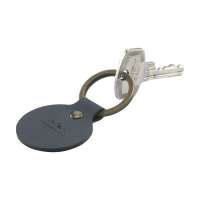 Vorschau: Recycled Leather Keyring Round Schlüsselanhänger Vorschau: Recycled Leather Keyring Round Schlüsselanhänger