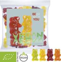 Bio Gummibärchen ohne Gelatine, ca. 30g, Maxi-Tüte