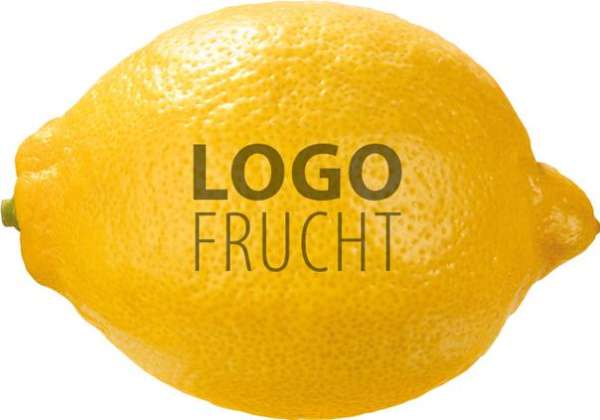 LogoFrucht Zitrone individuell