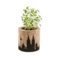 Vorschau: Pflanz-Kork rund mit Samen - Glücksklee-Zwiebel, Lasergravur (* Je nach Verfügbarkeit der Glücksklee Vorschau: Pflanz-Kork rund mit Samen - Glücksklee-Zwiebel, Lasergravur (* Je nach Verfügbarkeit der Glücksklee