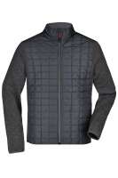 Men's Knitted Hybrid Jacket