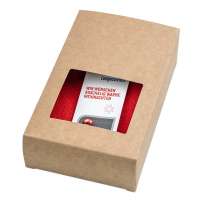 Vorschau: Mini-Wärmflasche - mit Werbekarte Vorschau: Mini-Wärmflasche - mit Werbekarte