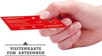 Vorschau: Werbekarte Visitenkartenformat, Mini-Schoko Weihnachtsmann Vorschau: Werbekarte Visitenkartenformat, Mini-Schoko Weihnachtsmann