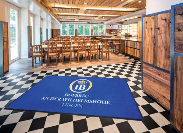 Teppichmatte LogoMat Business Sonderformat auf Anfrage