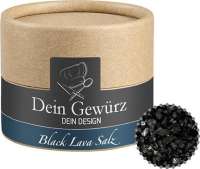 Gewürzmischung Black Lava Salz, ca. 75g, Eco