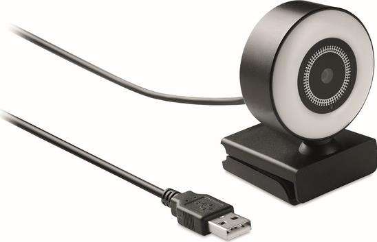 1080P HD-Webcam mit Ringlicht