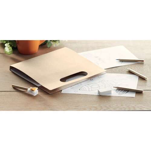 FOLDER2 GO Malset mit 6 Buntstiften