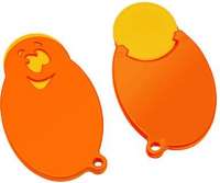 Chip gelb, Chiphalter orange