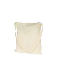 Baumwolltasche mit einem langen Griff - 135 g/m² - 38 x 42 cm