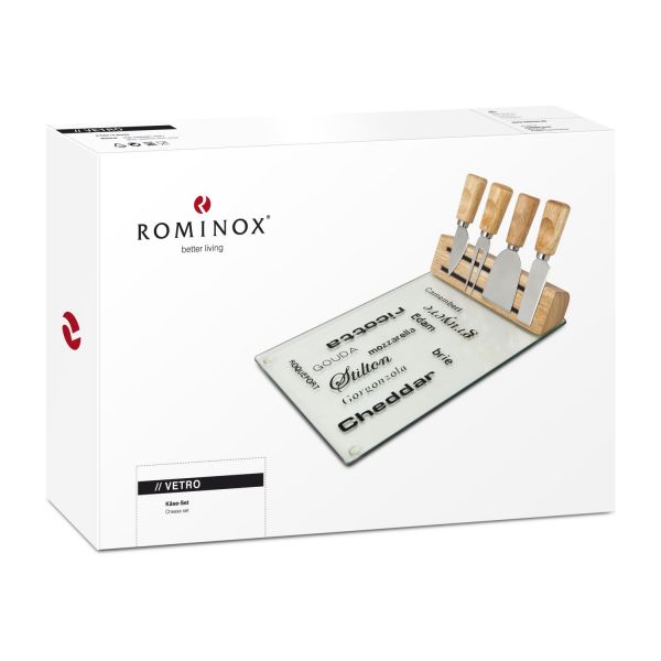 ROMINOX® Käse-Set Vetro