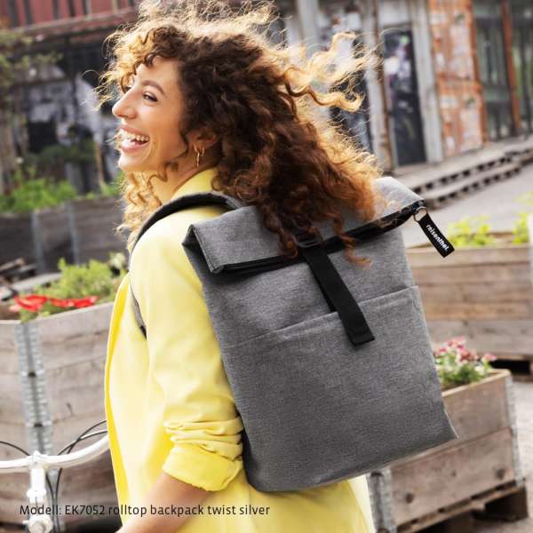 Rucksack rolltop backpack recycled