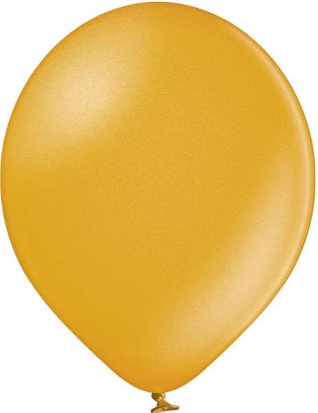 Luftballons, metallicfarben, 100/110 mit 1c-Werbedruck