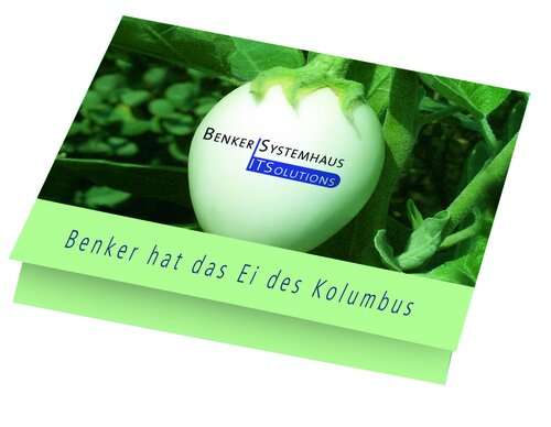 Klappkärtchen Eierbaum