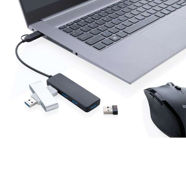 RCS recycelter USB-Hub mit Dual-Input
