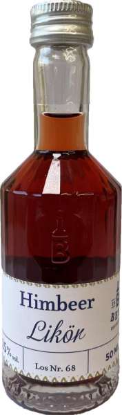 Himbeerlikör 50 ml in Tastingflasche, 25 % vol.