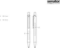 Vorschau: senator® Arvent Softtlack Druckkugelschreiber Vorschau: senator® Arvent Softtlack Druckkugelschreiber