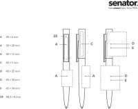 senator® Headliner Clear Drehkugelschreiber