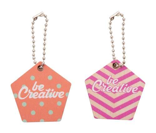 CreaFob Wood Schlüsselanhänger in Sonderform