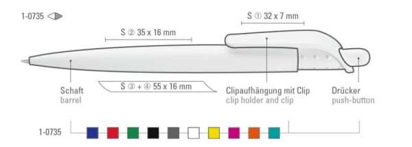 Uma Druckkugelschreiber Viani