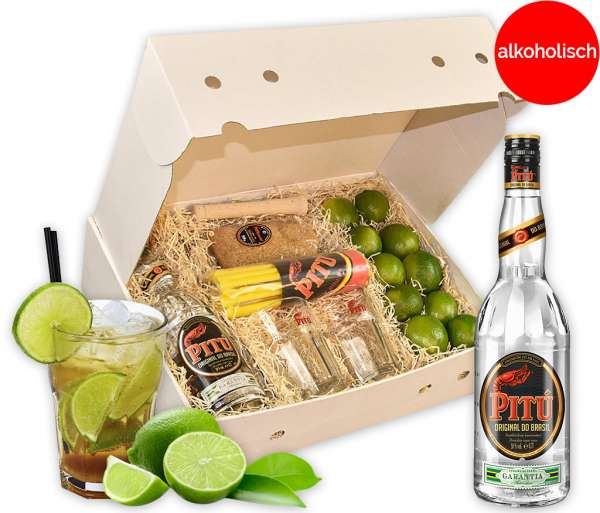 Geschenkbox Caipirinha-Cocktail