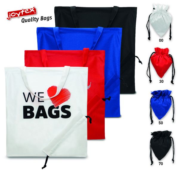 Falttasche VENICE, Herzform, kurze Henkel