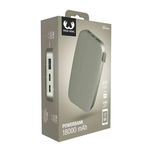 Fresh 'n Rebel Powerbank 18000 mAh USB-C