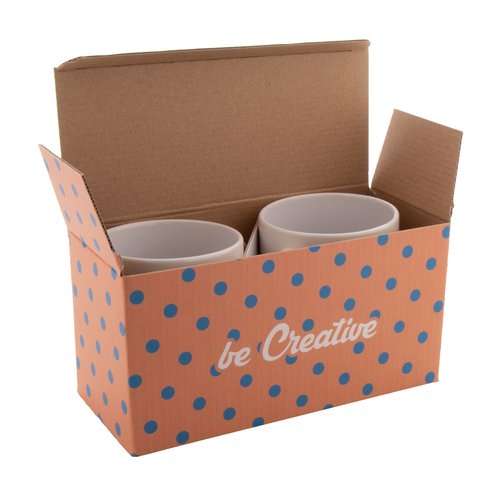 CreaBox Mug Double Individuelle Doppel-Tassenbox
