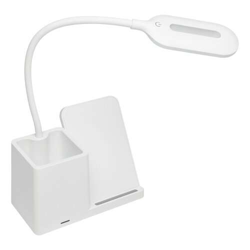 LIGHT & CHARGE - Schreibtisch-Lampe mit Ladestation