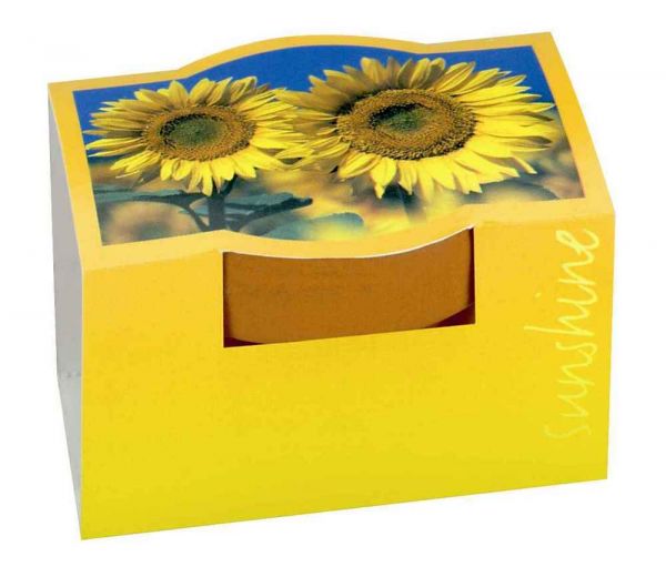 Tontöpfchen Sonne, Zwergsonnenblume, 1-4 c Digitaldruck inklusive