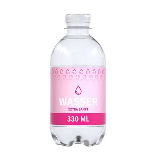 330 ml Wasser (Exportware, pfandfrei)