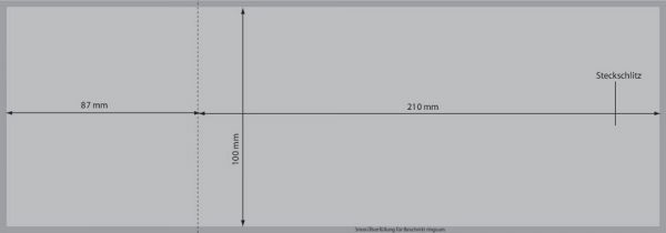 Lichtrolle Stern (ohne Teelicht), 1-4 c Digitaldruck inklusive, ohne Kuvert