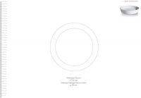 Vorschau: Bern Porzellanuntertasse für Becher Vorschau: Bern Porzellanuntertasse für Becher