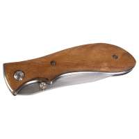 Schwarzwolf outdoor® JUNGLE Taschenmesser mit Holzgriff