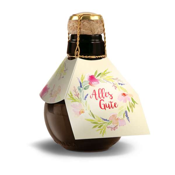 Kleinste Sektflasche der Welt! Alles Gute