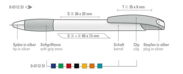 Uma Druckkugelschreiber Memory SI