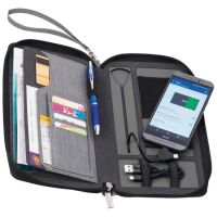 Vorschau: Reisemappe mit integrierter Powerbank 4.000 mAh Vorschau: Reisemappe mit integrierter Powerbank 4.000 mAh