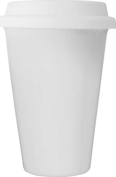 Porzellanbecher Coffee2Go, doppelwandig