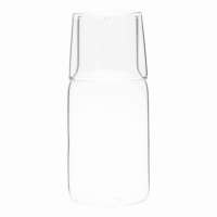 Vorschau: CALMY - Glas-Karaffe mit Trinkglas Vorschau: CALMY - Glas-Karaffe mit Trinkglas