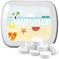 Bio Pfefferminz Drops, ca. 20g, Mintdose weiß