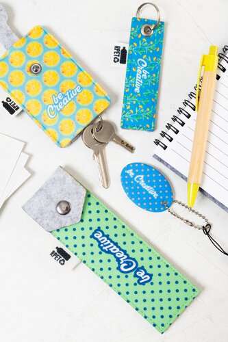 CreaFelt Key A Individueller Schlüsselanhänger