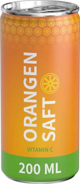 Orangensaft, 200 ml, Fullbody