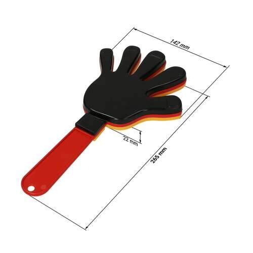 Klapper "Hand", Deutschland