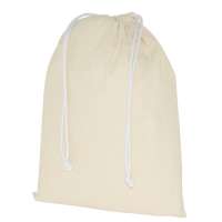 Baumwollbeutel mit doppeltem Kordelzug - 135 g/m² - 70 x 110 cm