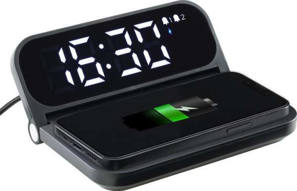 Fast Wireless Charger mit Wecker REEVES-BOXBURN