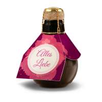 Kleinste Sektflasche der Welt! Alles Liebe