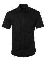 Men's Shirt Shortsleeve Micro-Twill