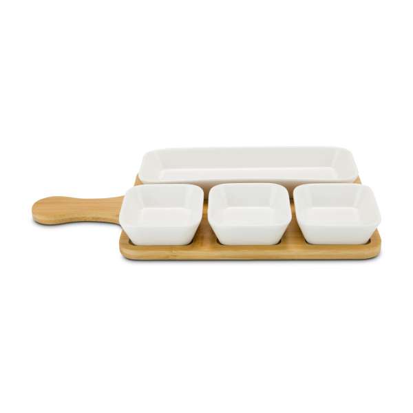 ROMINOX® Servierschalen Quattro Bamboo