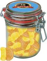 Zitrone und Orangen Bonbons, ca. 200g, Bonbonglas Maxi